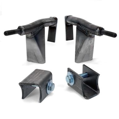 Rear Dual Shock Mounts, 66-77 Ford Bronco